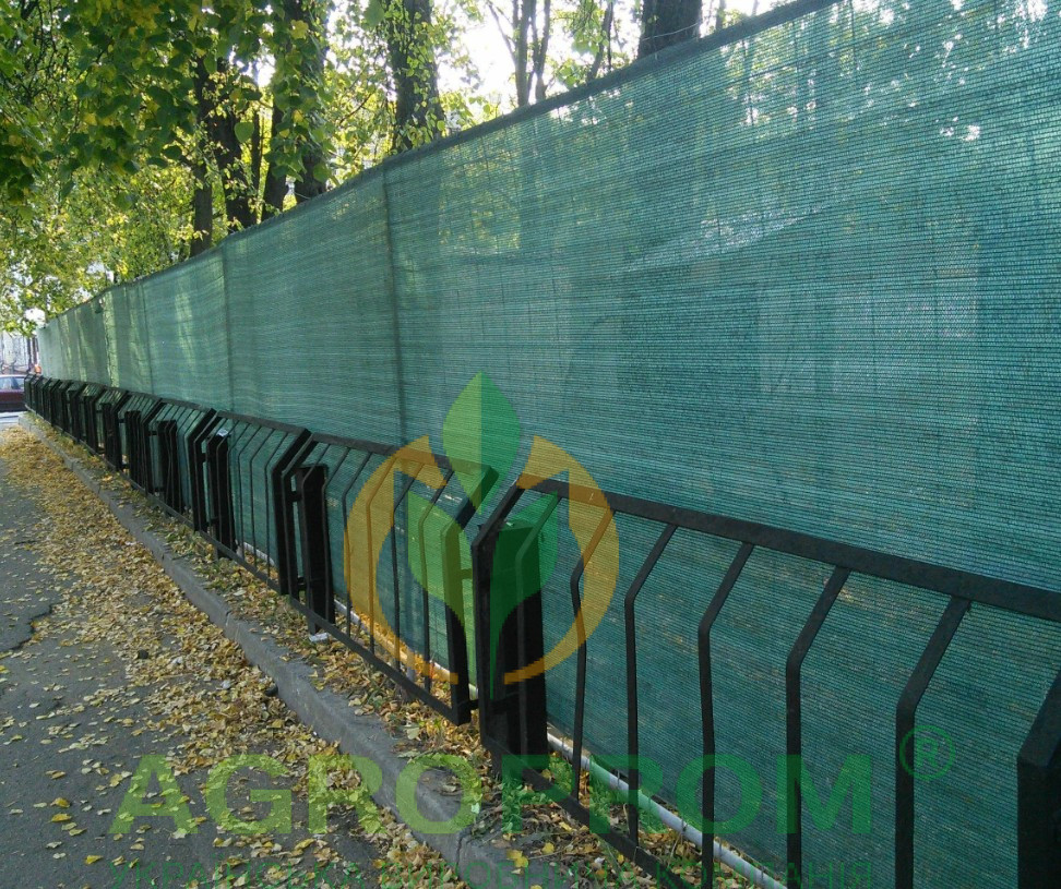 затіняюча сітка для паркану