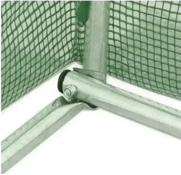 Садова теплиця 36 м² 12×3×2 м сталевий каркас - Image 8